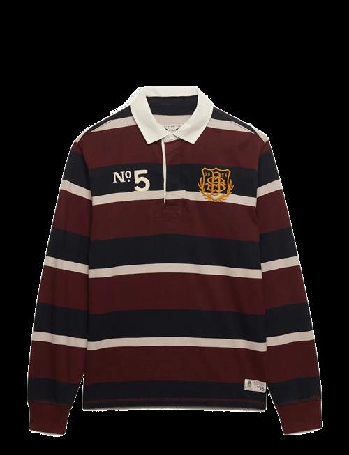 Superdry | Double Emblem Stripe Rugby | XXL