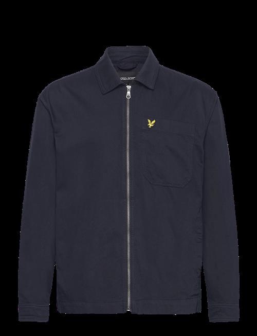 Lyle & Scott | Enzyme Wash Zip Through Overshirt | XL