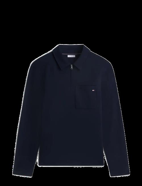 Tommy Hilfiger | Essential Terry Pocket 1/4 Zip | S