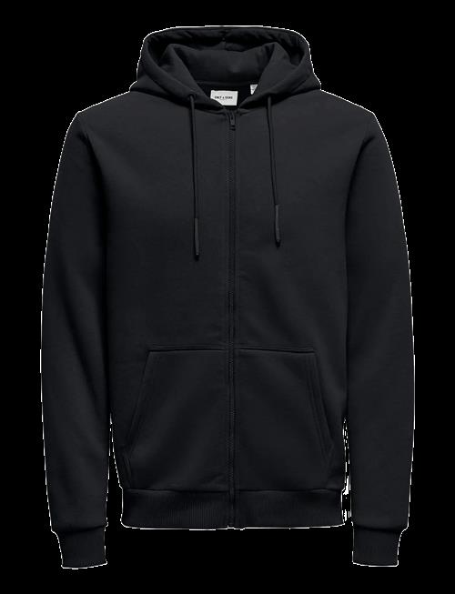 ONLY & SONS | Onsceres Zip Thr. Hoodie Sweat Noos | XXL