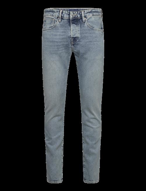 Scotch & Soda | Core Ralston In Organic Cotton Aqua Blue | 31 x 34