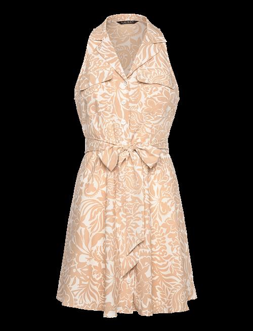 Lauren Ralph Lauren | Floral Crepe Sleeveless Shirtdress | 42