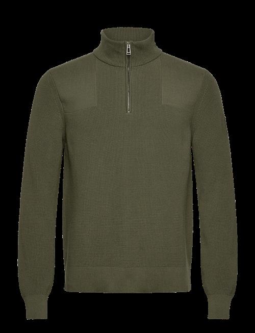 Belstaff | Commander Quarter Zip Jumper Silver Birch | XXL