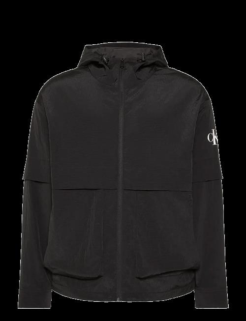 Calvin Klein Jeans | Ls Ripstop Hooded Flange Windbre | XXL