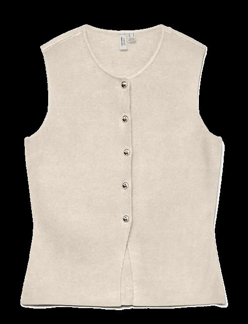 Vero Moda | Vmsaba Sl O-Neck Button Vest Btq | S