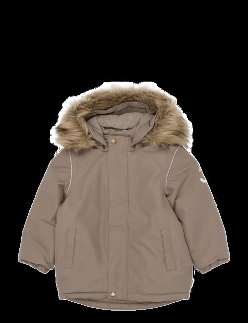 mikk-line | Winter Jacket Solid With Fake Fur | 116