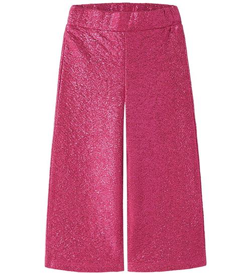 Name It Bukser - Wide - NkfRisine - Pink Yarrow