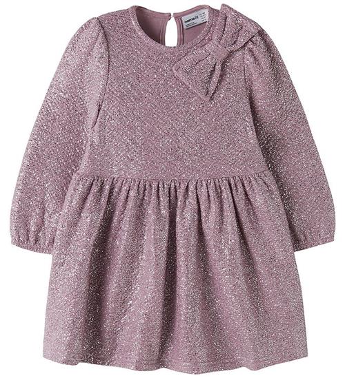 Name It Kjole - NmfDitsia - Mauve Shadows