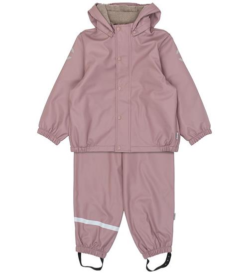 Mikk-Line Regntøj m/u Seler - Fleece - PU - Recycled - Twilight