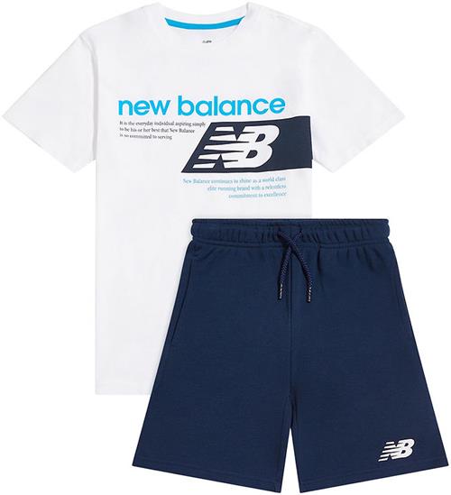 New Balance Shortssæt - - Nb Bright White