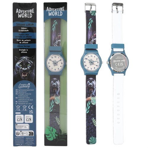 ADVENTURE WORLD Armbåndsur Panter
