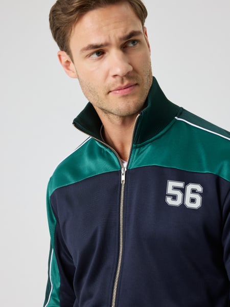 Björn Borg Ace Retro Track Jacket 56 Marineblå, XL