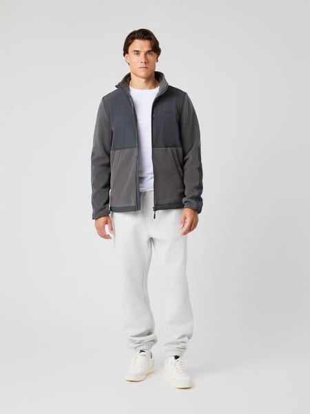 Björn Borg Borg Fleece Hybrid Jacket Grå, XL