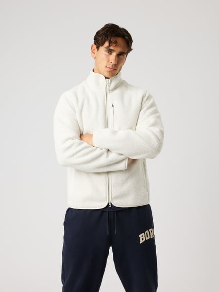Björn Borg Borg Pile Jacket Hvid, M