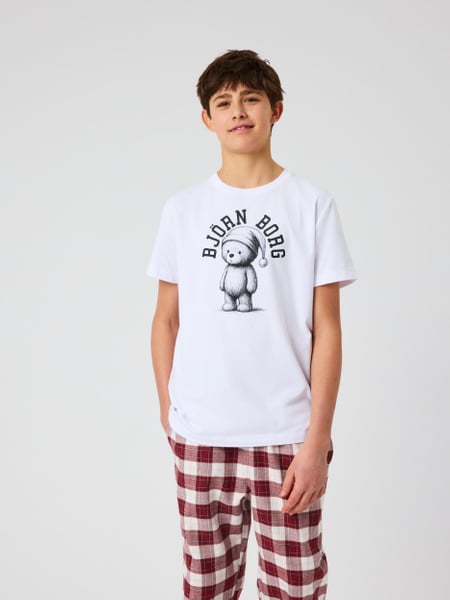 Björn Borg Core Loungewear T-shirt Hvid, 170