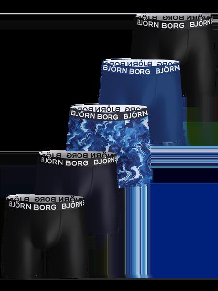 Björn Borg Sports Microfiber Boxers 5-pack Sort, XS