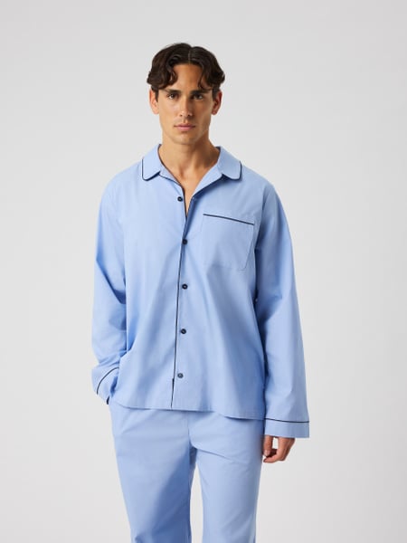Björn Borg Core Premium Pyjama Shirt Blå, M