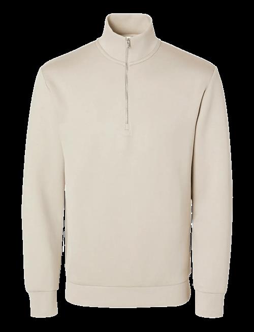 Selected | Slhemanuel Soft Zip High Neck Sweat Noos | XXL