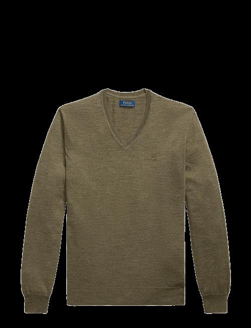 Polo Ralph Lauren | Slim Fit Washable Wool V-Neck Sweater | S
