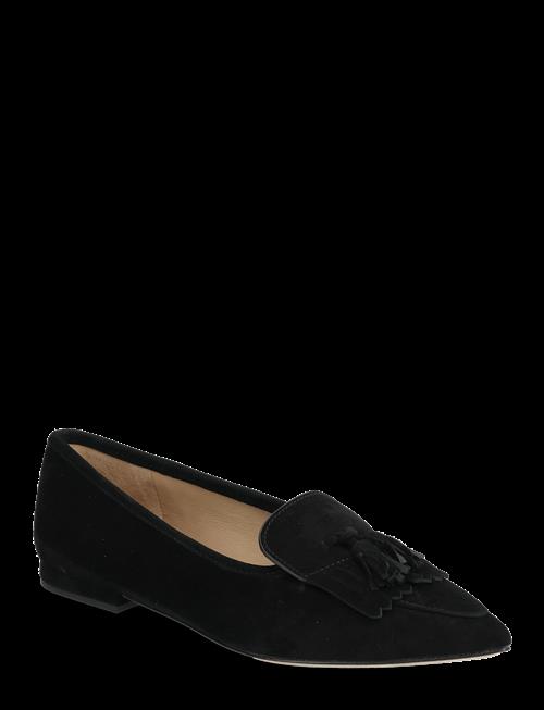 Lauren Ralph Lauren | Londyn Sheep-Suede Kiltie Ballet Flat | 39