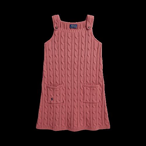 Ralph Lauren Kjole Canvas Pink  Canvas Pink 6 Y  Lyserød  6 år  Piger