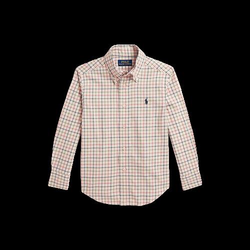 Ralph Lauren Polo Med Lange Ærmer Cream Forest Multi  Cream Forest Multi 6 Y  Creme  6 år  Drenge
