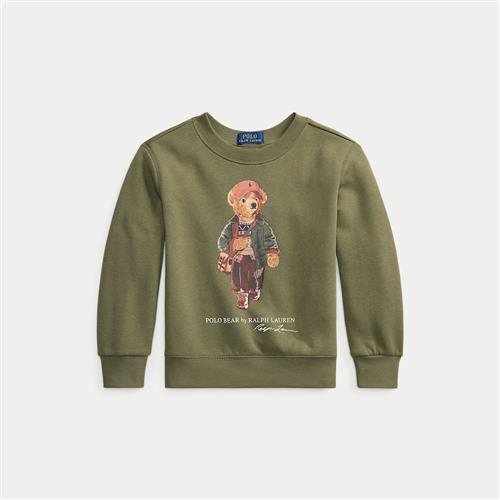Ralph Lauren Knit Sweatshirt Cruise Olive 5 Y  Grøn  5 år  Drenge