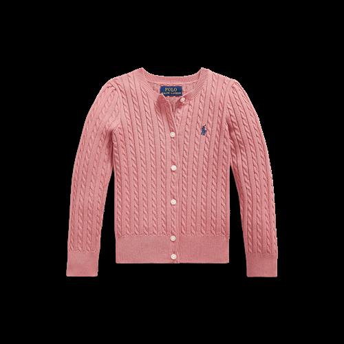 Ralph Lauren Cardigan Canvas Pink  Canvas Pink 3 Y  Lyserød  3 år  Piger