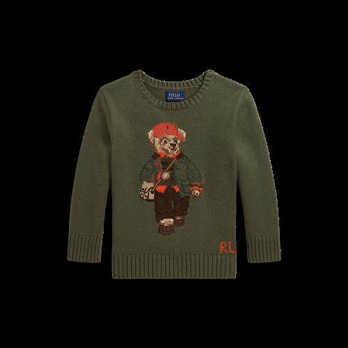 Ralph Lauren Pullover Cruise Olive  Cruise Olive 7 Y  Grøn  7 år  Drenge