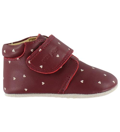Pom Pom Skindfutter - Beginners Velcro - Syrah Heart AOP