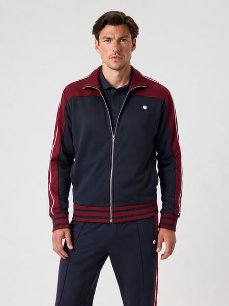 Björn Borg Ace Retro Track Jacket Marineblå, XL