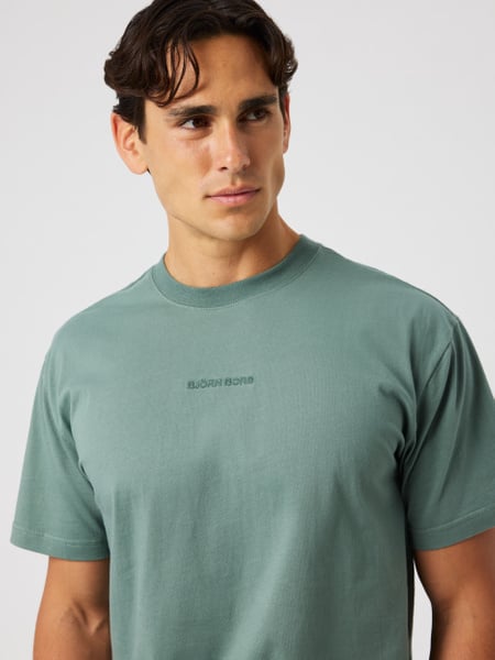 Björn Borg Borg Classic T-shirt Grøn, XXL