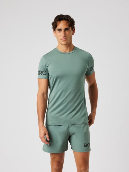 Björn Borg Borg T-shirt Grøn, XL