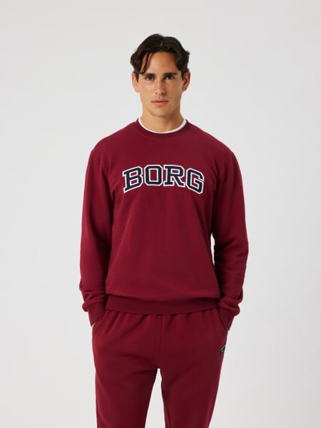 Björn Borg Borg Classic Print Sweatshirt Rød, XL