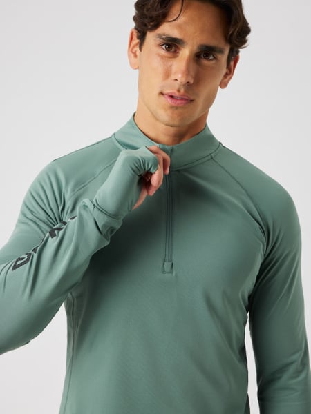Björn Borg Borg Midlayer Half Zip Grøn, XXL