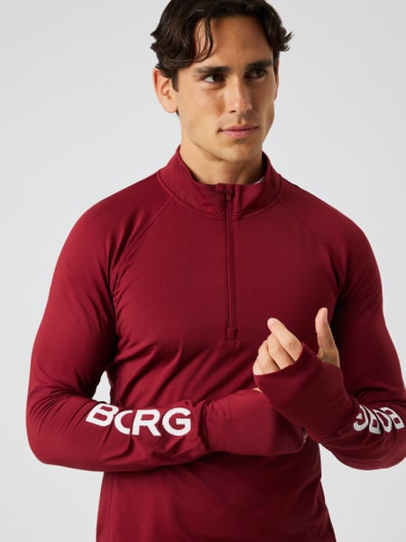 Björn Borg Borg Midlayer Half Zip Rød, S