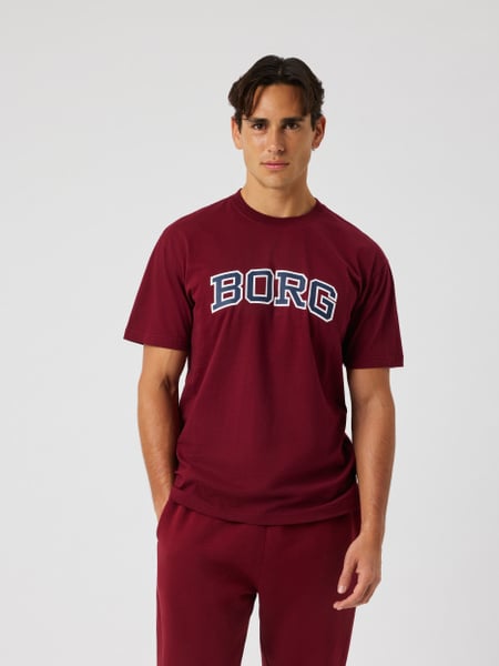 Björn Borg Borg Classic Print T-shirt Rød, M
