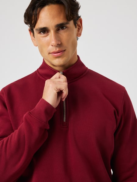 Björn Borg Centre Half Zip Rød, XL