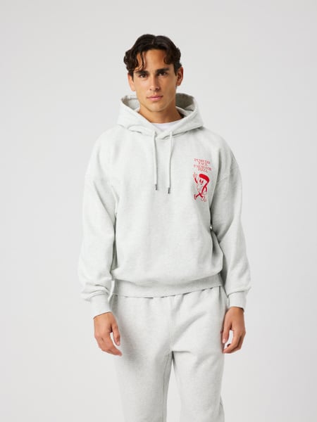 Björn Borg Borg Oversized Hoodie Grå, XL