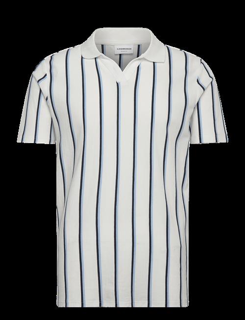 Lindbergh | Striped Piqué Polo Shirt S/S | M
