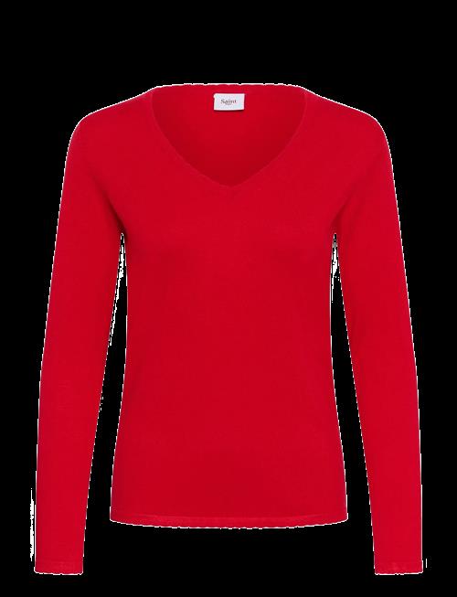 Saint Tropez | Milasz Ls V-Neck Pullover | XXL