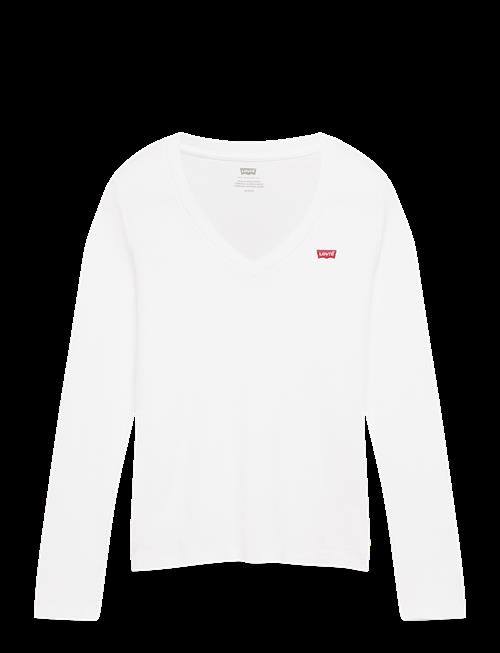 Levi's® | Essential Hm Ls Vneck White + | XS