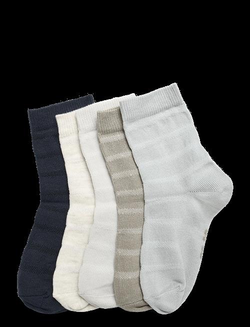 Minymo | Socks W. Knit (5-Pack) | 31\34