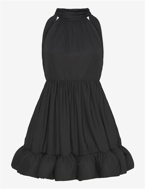 Malina | Fern Halterneck Ruffled Mini Dress | M