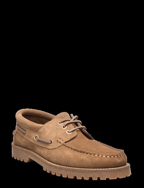 Garment Project | Ollie Boat Shoe - Earth Suede | 42