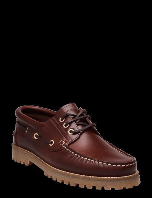 Garment Project | Ollie Boat Shoe - Brown Leather | 41