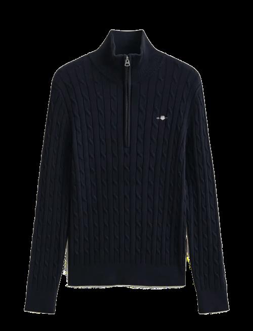 Gant | Stretch Cable Half-Zip Sweater | XL