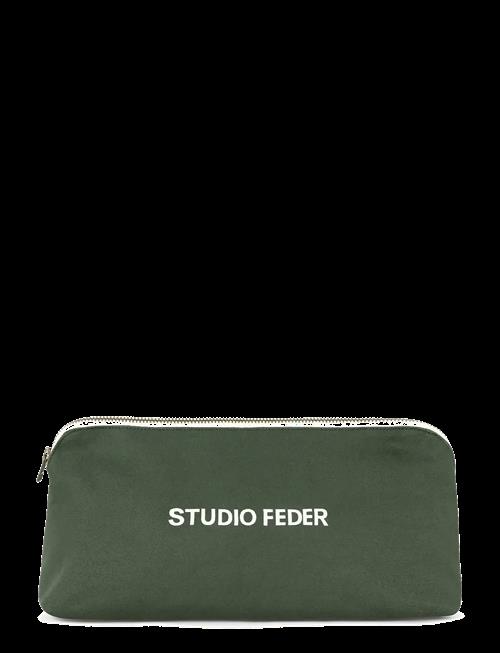 STUDIO FEDER | Celia Mini Toiletry Bag - Canvas | 22X12X8CM