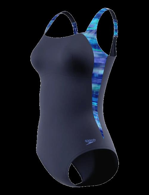 Speedo | Print Luna Lustre Swimsuit | 42