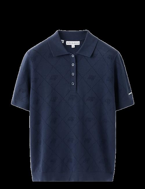 Se Röhnisch | Logo Jacquard Poloshirt | M hos Booztlet